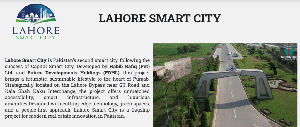 Lahore smart city