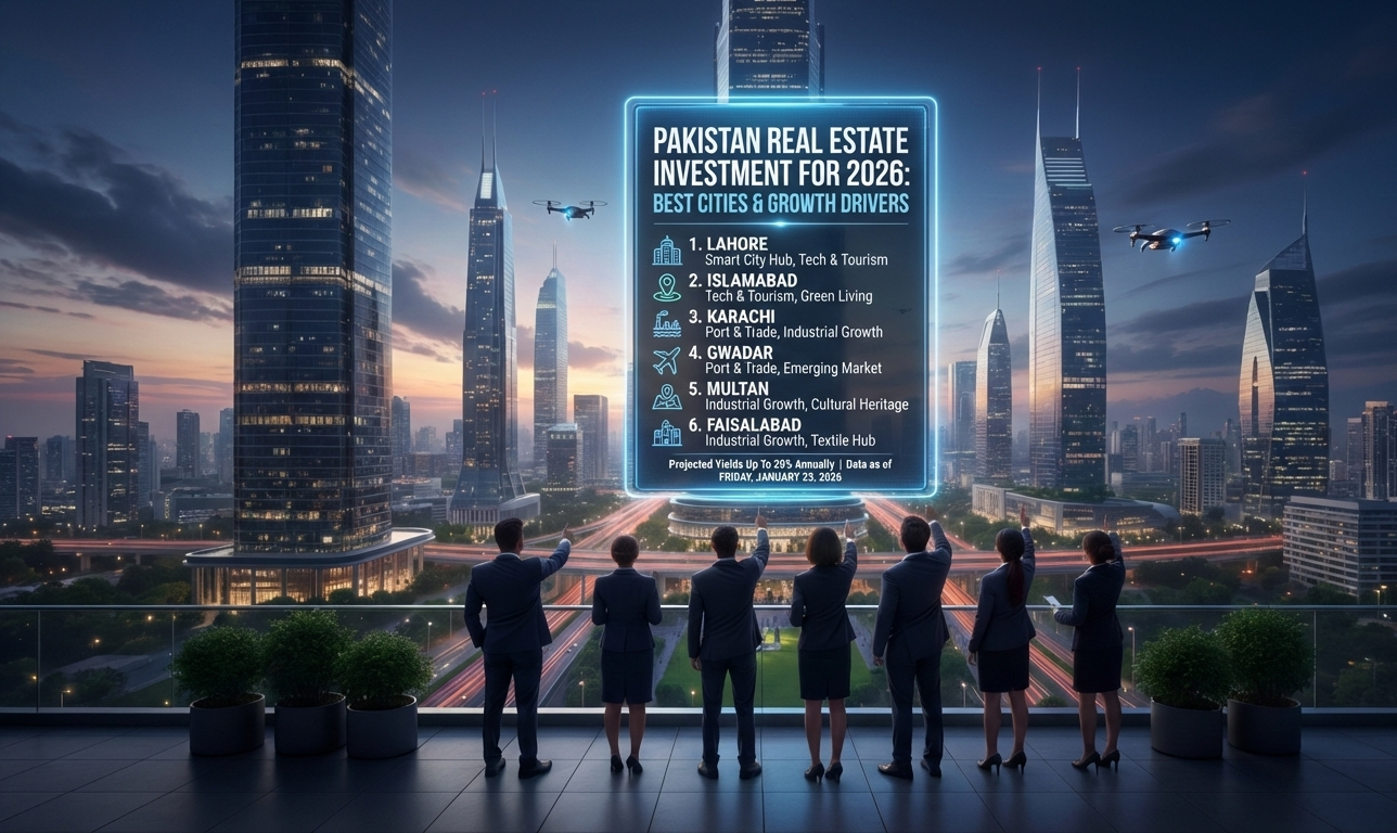 Best Cities to Invest in Real Estate in Pakistan in 2026
