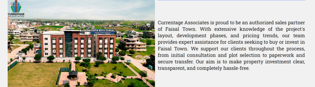 Faisal Town Islamabad