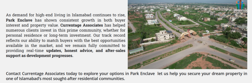 Park Enclave Islamabad