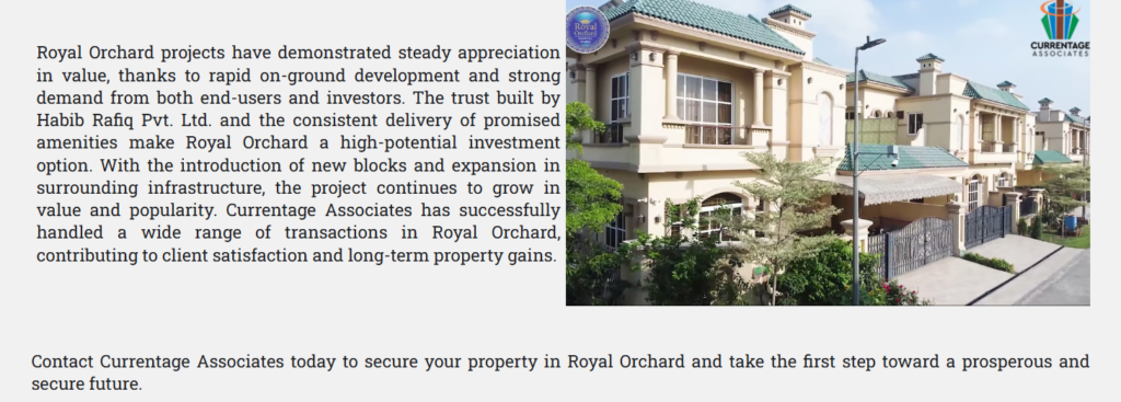 Royal Orchard Housing Society