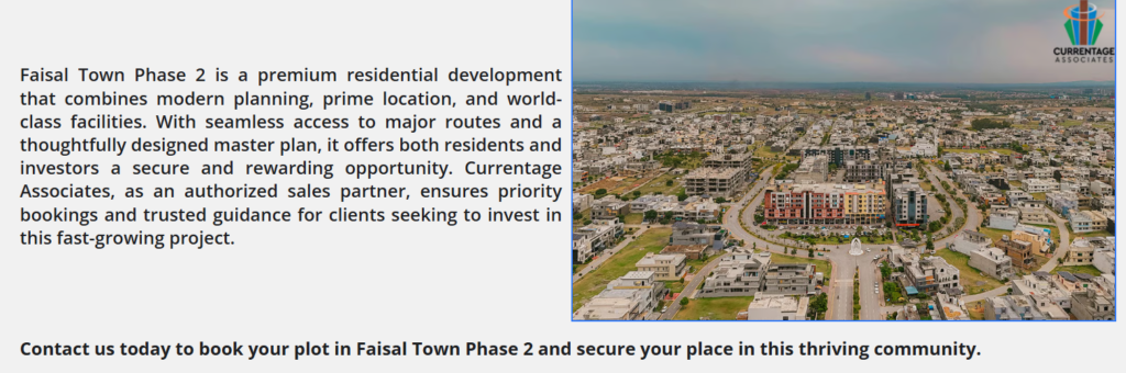 Faisal Town Phase 2 near me