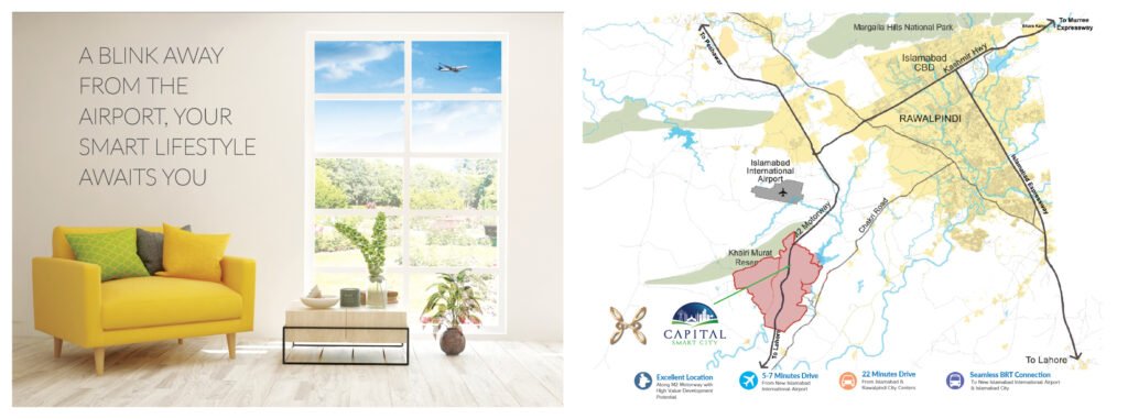 Harmony Park: Capital Smart City's Exciting New Project Featuring 3.5 Marla Villa & Apartments Harmony Location in capital Smart City
