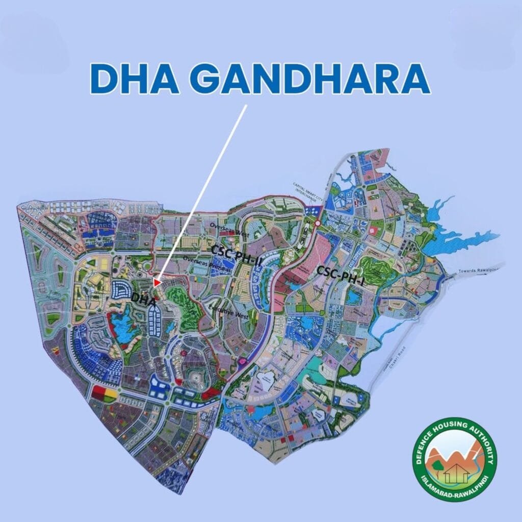 DHA Gandhara Location