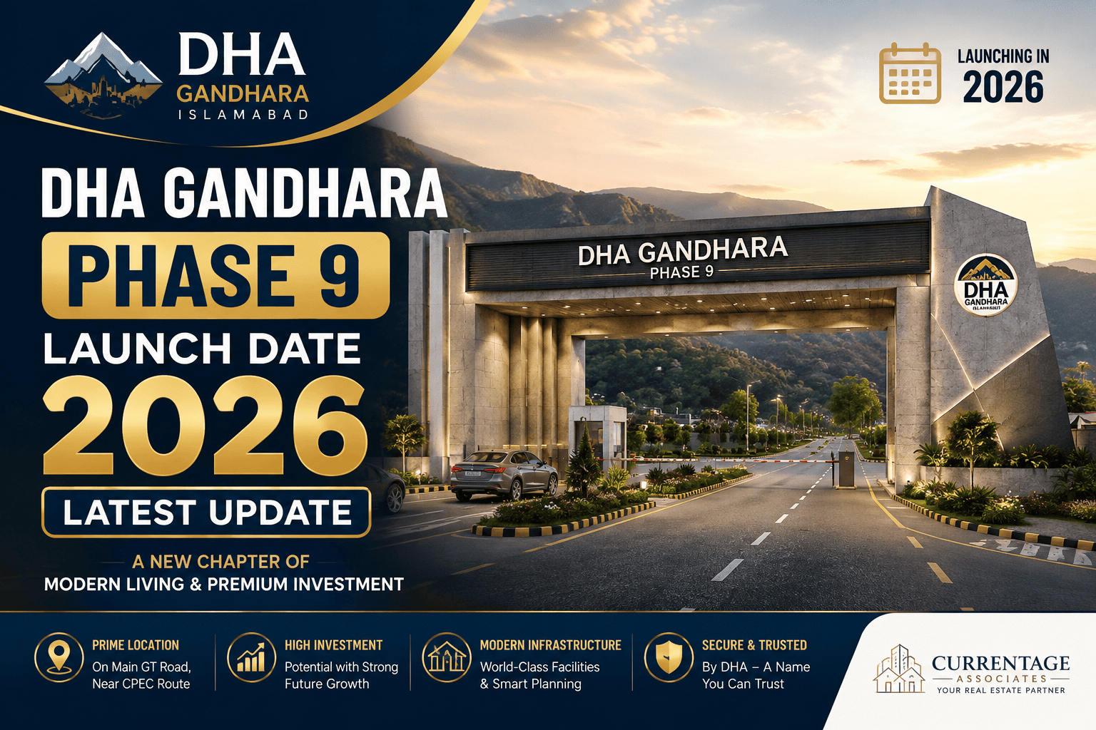 DHA Gandhara Phase 9 Launch Date